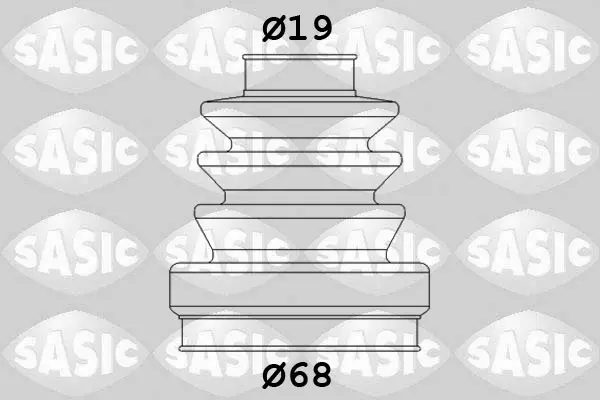 комплект маншон, полуоска SASIC               