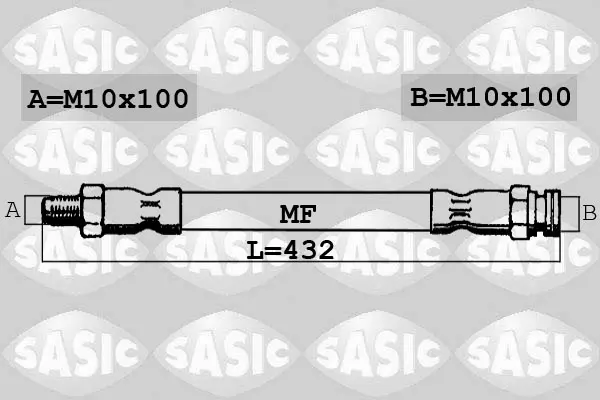 Спирачни маркучи за FIAT MAREA Weekend (185) 2.0 150 20V SBH6313 SASIC               