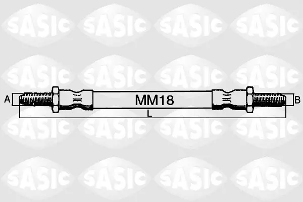 спирачен маркуч SASIC               
