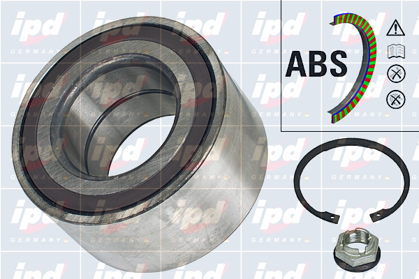 комплект колесен лагер IPD                 