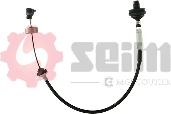 въжен механизъм, задействане на съединителя SEIM                