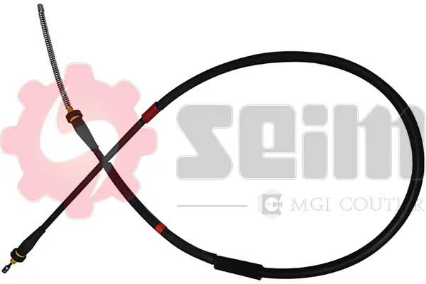 жило, ръчна спирачка SEIM                