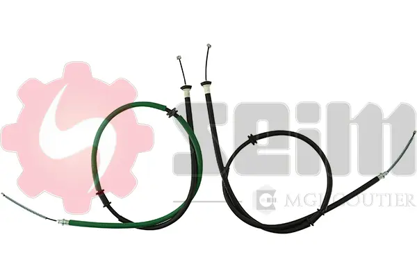 жило, ръчна спирачка SEIM                