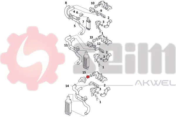 въздуховод за турбината SEIM                
