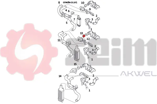 въздуховод за турбината SEIM                