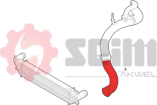 въздуховод за турбината SEIM                