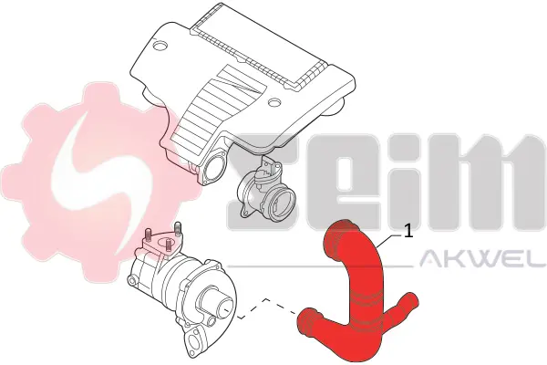 въздуховод за турбината SEIM                