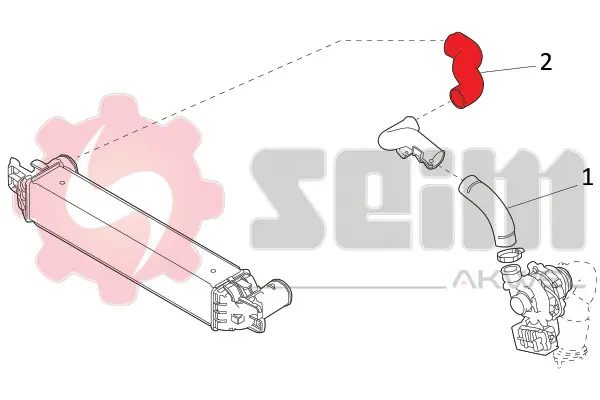 въздуховод за турбината SEIM                
