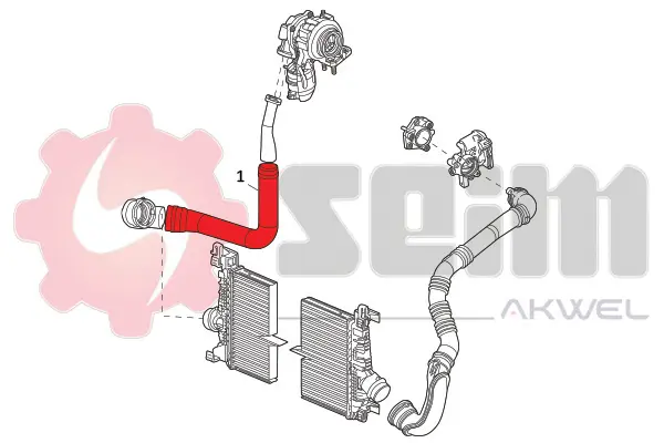 въздуховод за турбината SEIM                