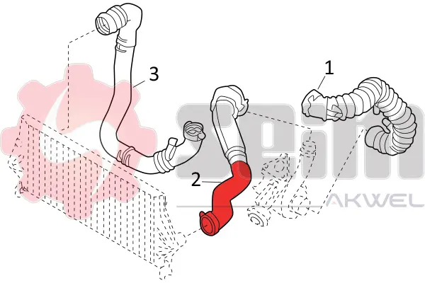 въздуховод за турбината SEIM                