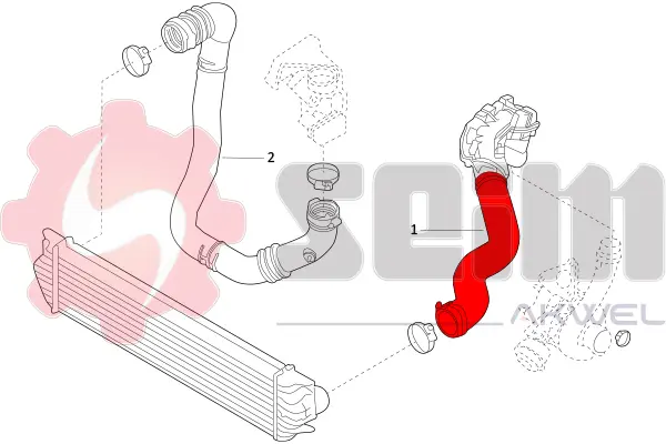 въздуховод за турбината SEIM                