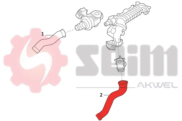 въздуховод за турбината SEIM                