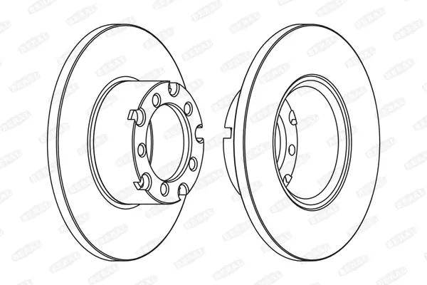 спирачен диск BERAL               
