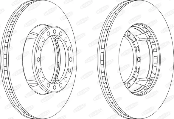 спирачен диск BERAL               