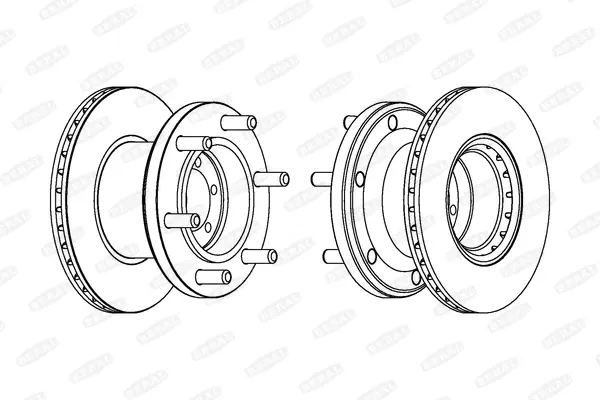 спирачен диск BERAL               
