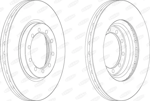 спирачен диск BERAL               