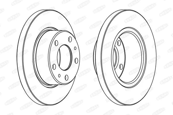 спирачен диск BERAL               