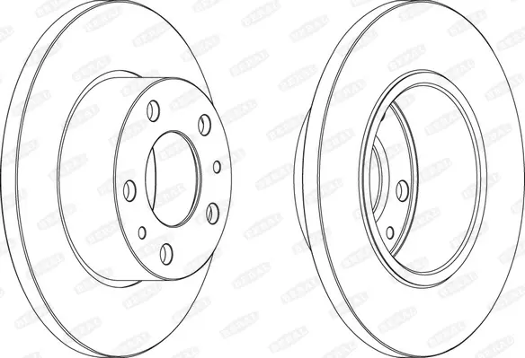 спирачен диск BERAL               