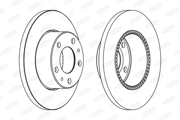 спирачен диск BERAL               