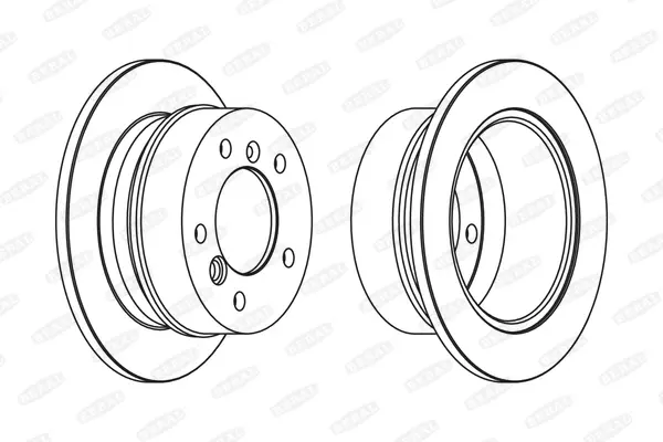спирачен диск BERAL               