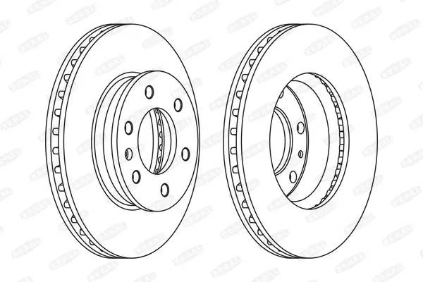 спирачен диск BERAL               