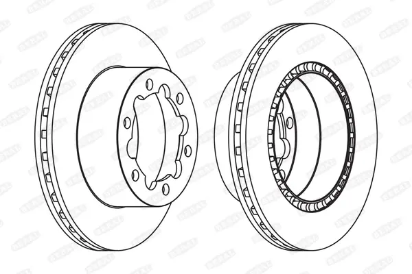 спирачен диск BERAL               