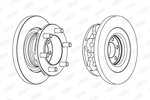 спирачен диск BERAL               