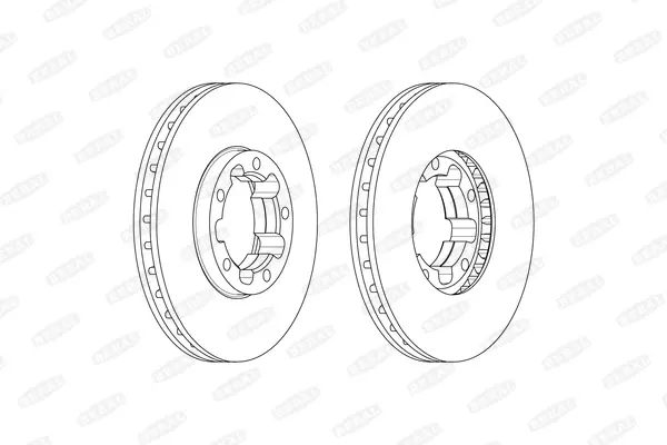 спирачен диск BERAL               