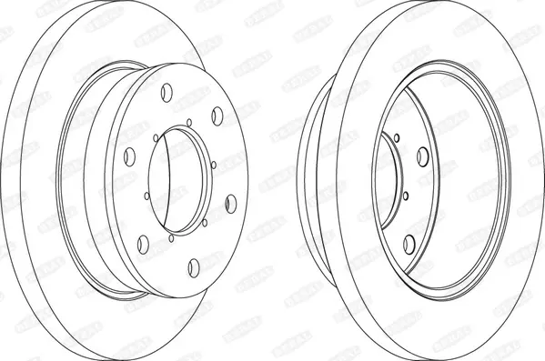 спирачен диск BERAL               