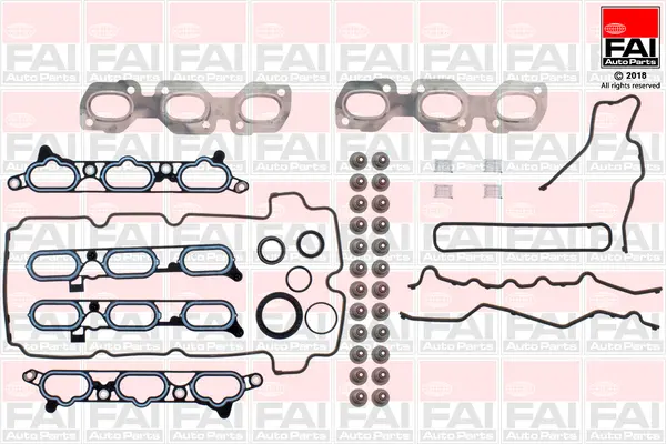 комплект гарнитури, цилиндрова глава FAI AutoParts       