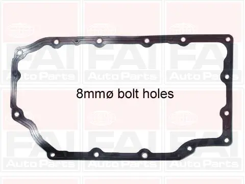 уплътнение, маслена вана (картер) FAI AutoParts       