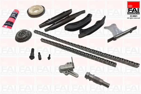 комплект ангренажна верига FAI AutoParts       