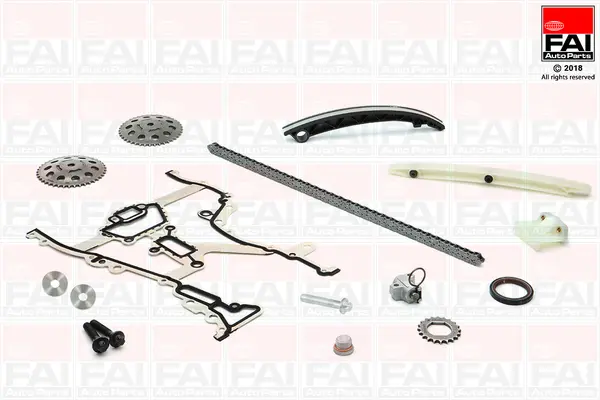 комплект ангренажна верига FAI AutoParts       