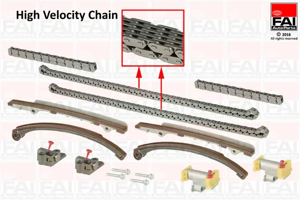 комплект ангренажна верига FAI AutoParts       