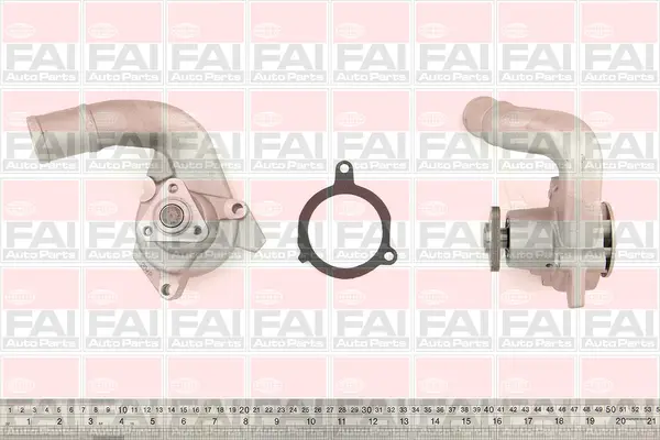 Водна помпа, охлаждане на двигателя FAI AutoParts