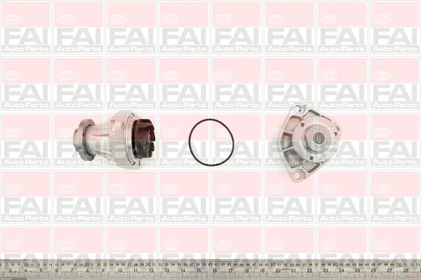 Водна помпа, охлаждане на двигателя FAI AutoParts