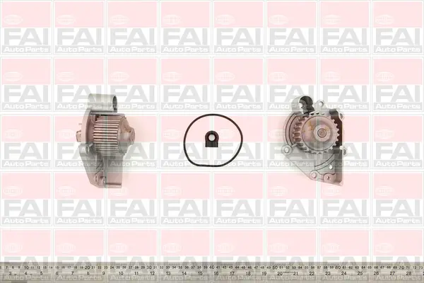 водна помпа, охлаждане на двигателя FAI AutoParts       
