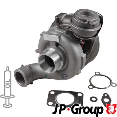 турбина, принудително пълнене с въздух JP GROUP            