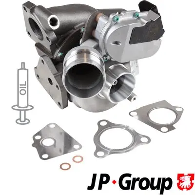 турбина, принудително пълнене с въздух JP GROUP            