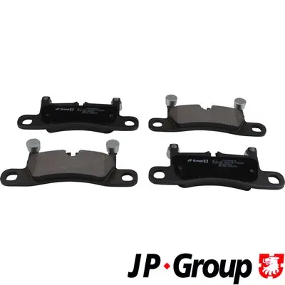 Комплект спирачно феродо, дискови спирачки JP GROUP