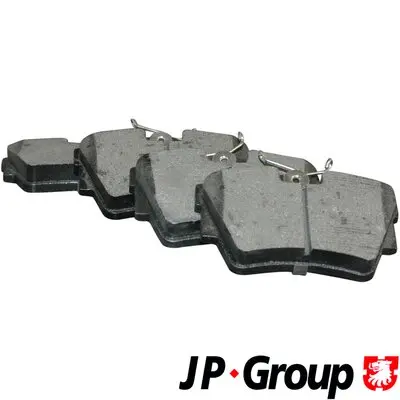 Комплект спирачно феродо, дискови спирачки JP GROUP