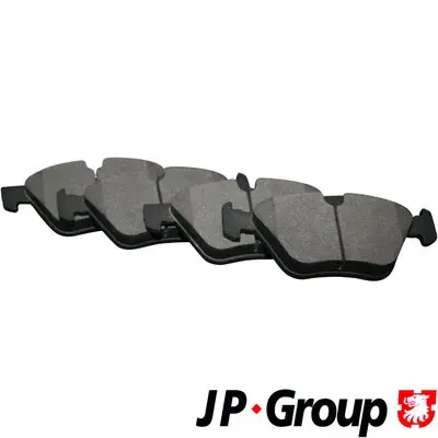 Комплект спирачно феродо, дискови спирачки JP GROUP