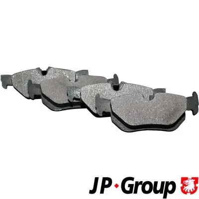 Комплект спирачно феродо, дискови спирачки JP GROUP
