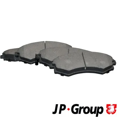Комплект спирачно феродо, дискови спирачки JP GROUP