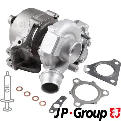 турбина, принудително пълнене с въздух JP GROUP            