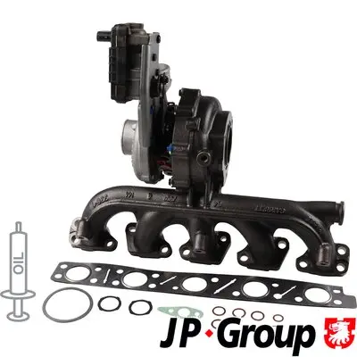 турбина, принудително пълнене с въздух JP GROUP            