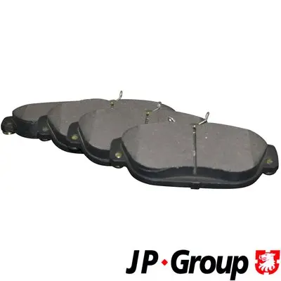 Комплект спирачно феродо, дискови спирачки JP GROUP