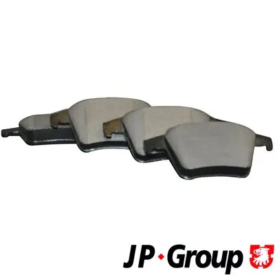 Комплект спирачно феродо, дискови спирачки JP GROUP