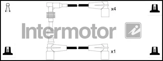 комплект запалителеи кабели INTERMOTOR          