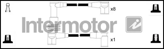 комплект запалителеи кабели INTERMOTOR          